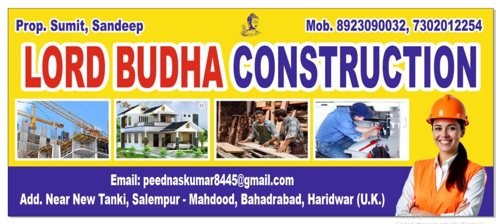 Lord budha constructiom 